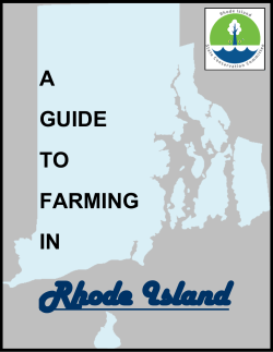 a guide to farming in - Eastern RI Conservation District
