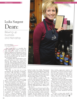 Lydia Sargent - Latte Da Espresso Catering