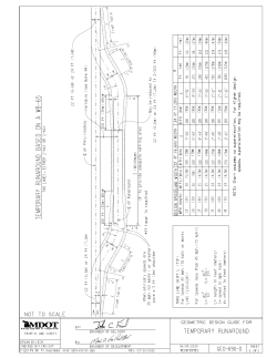 TEMPORARY RUNAROUND BASED ON A WB-65
