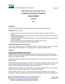 Field Borders (NRCS)