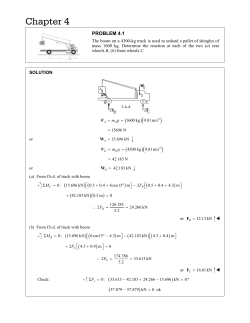 Solution for Self Practice Problems Chapter 4