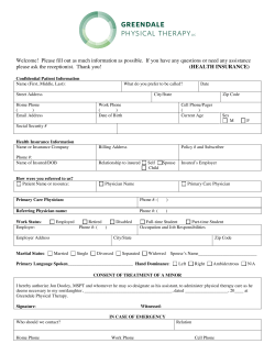 Please fill out as much information as possible. If