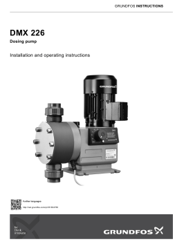 DMX 226 - Grundfos