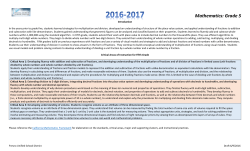 Mathematics: Grade 5 - Fresno Unified School District