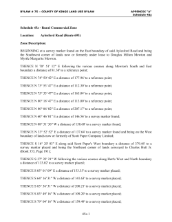 Schedule 45z - Rural Commercial Zone