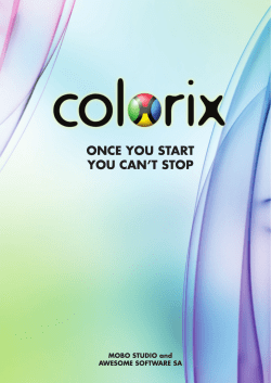 Colorix is an unique puzzle game created by Mobo