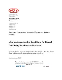 Liberia - Queen`s University