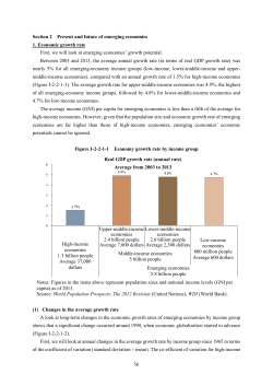 Section 2 Present and future of emerging economies （PDF：462KB）