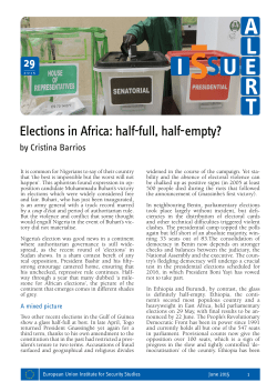 Elections in Africa: half-full, half-empty?