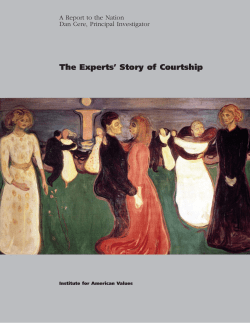 Experts Story of Courtship 8-22:Experts Story of Courtship 8
