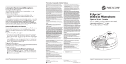 Polycom Wireless Microphone - UNT SYSTEM | IT Shared Services