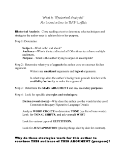 AP 11 Summer Reading Notes