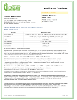 Certificate of Compliance