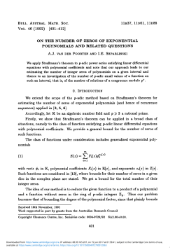 On the number of zeros of exponential polynomials and related