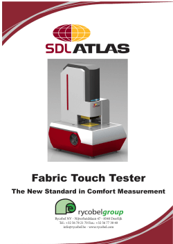 Fabric Touch Tester