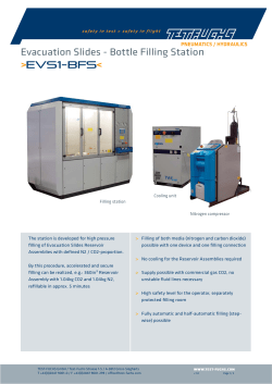 Evacuation Slides - Bottle Filling Station - TEST
