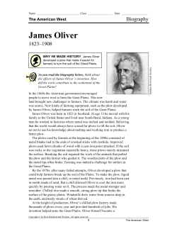 James Oliver - Celina City Schools