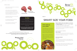 Smart Size your Food