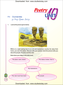 Poetry - StudiesToday.com