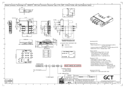 SIM Card Connector SIM2070 6Pin, SMT, 3.44 Profile