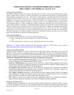 employee rights and responsibilities under