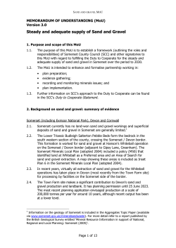 Steady and adequate supply of Sand and Gravel