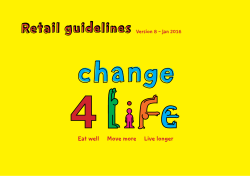 Retail guidelines