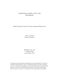 Model Selection Criteria for Factor