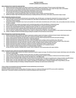 DRAFTING COURSES