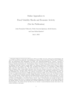 Online Appendix  - American Economic Association