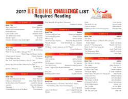 2017 LIST Required Reading