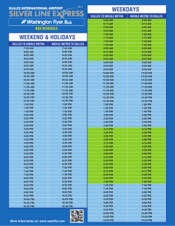 Complete timetable available here (PDF document)