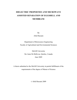 Structure and composition of the eggshell and the