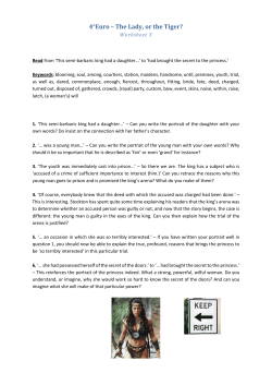 4&deg;Euro &ndash; The Lady, or the Tiger?
