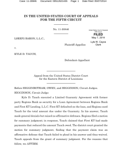 LSRef2 Baron LLC v. Tauch