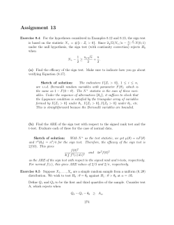 Assignment #13 Solutions