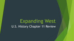 Expanding West