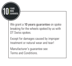 Except for damages caused by improper treatment or natural wear