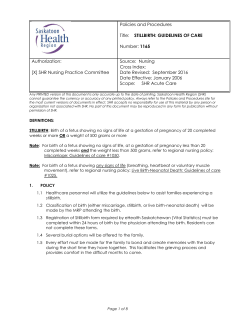 1165 - Saskatoon Health Region
