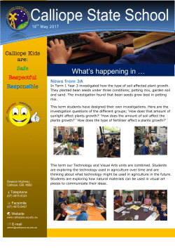 - Calliope State School