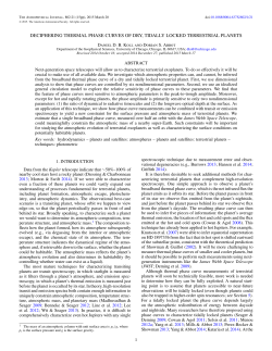 deciphering thermal phase curves of dry, tidally locked terrestrial