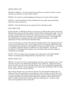 MICHELLE OBAMA - C-SPAN First Ladies