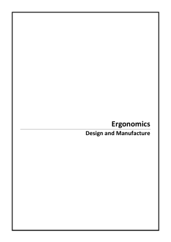 Ergonomics - Glow Blogs