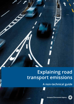 Explaining road transport emissions