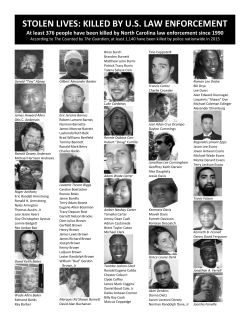 since 1990 - Stolen Lives Project