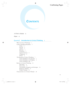 Table of Contents