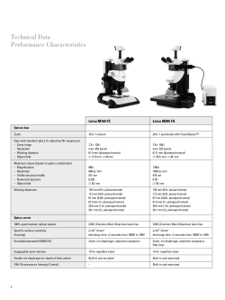 Leica M125 M165FC M205FA C A Microscope