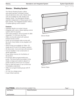 Stanza&trade; | Shading System