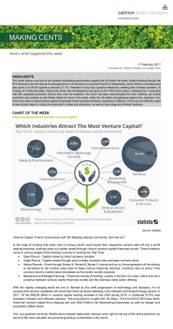 making cents - Cannon Asset Managers