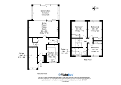 Ground Floor First Floor Bedroom 1 3.6 x 3.4 11`10 x 11`2
